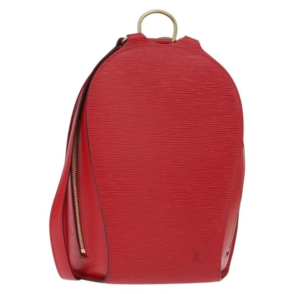 LOUIS VUITTON Epi Mabillon Backpack Castilian Red M52237 LV Auth 155376 main image 7